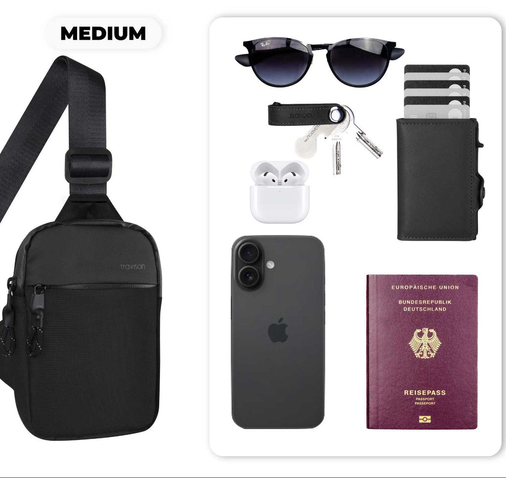 Borsa a Tracolla Premium - Impermeabile & Antifurto