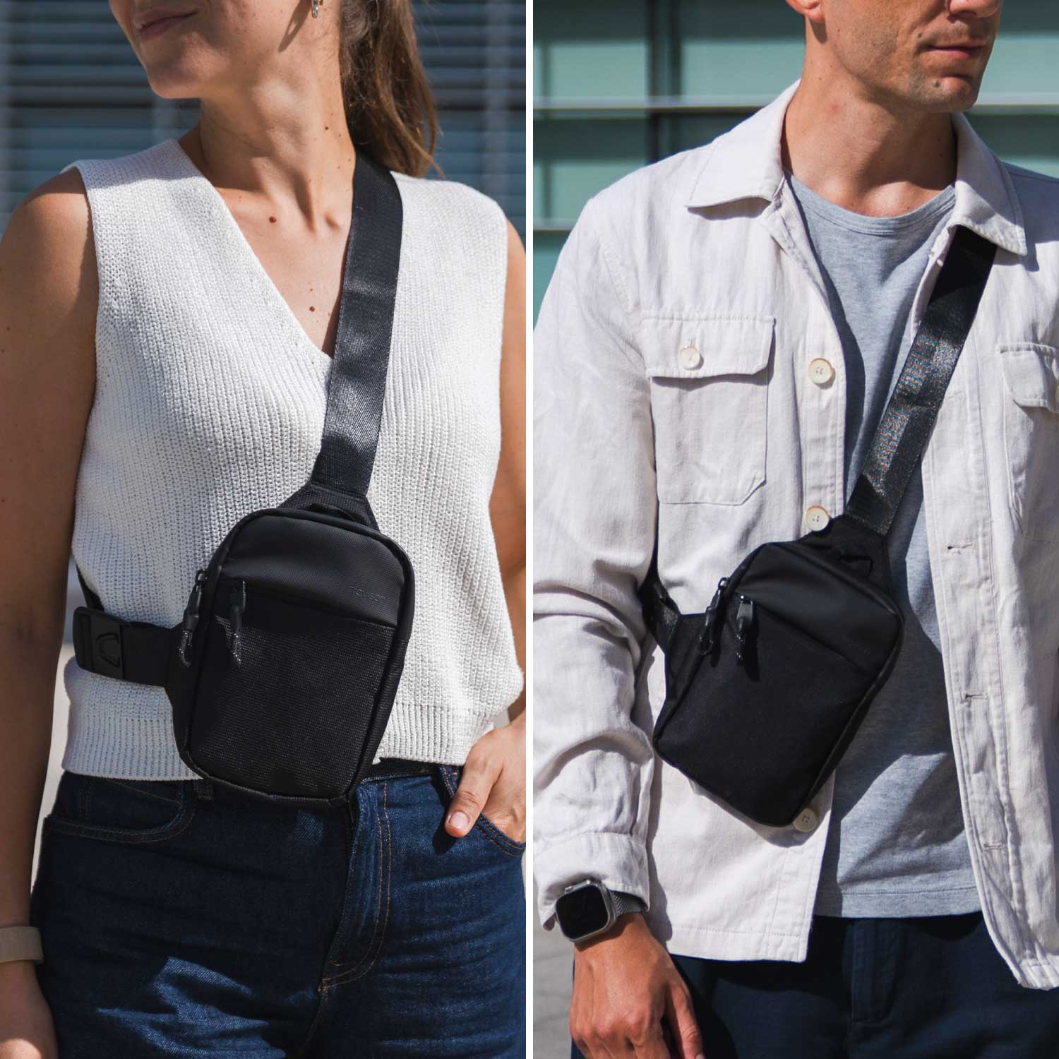 Borsa a Tracolla Premium - Impermeabile & Antifurto