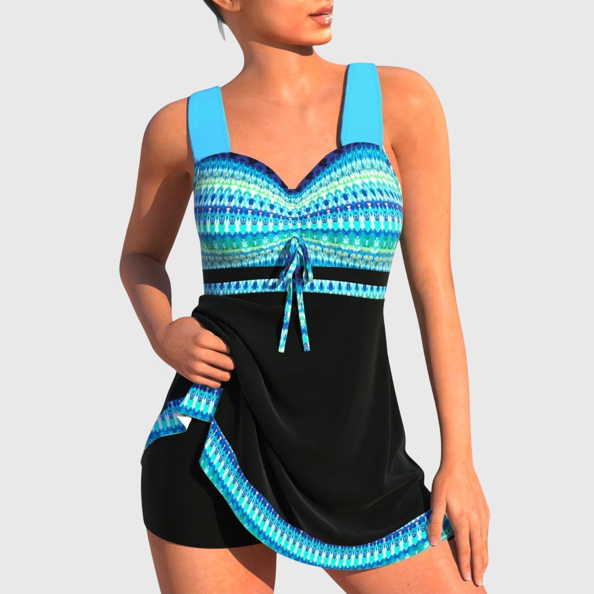 DELACROIX | Tankini Elegante Tendenza Oceano