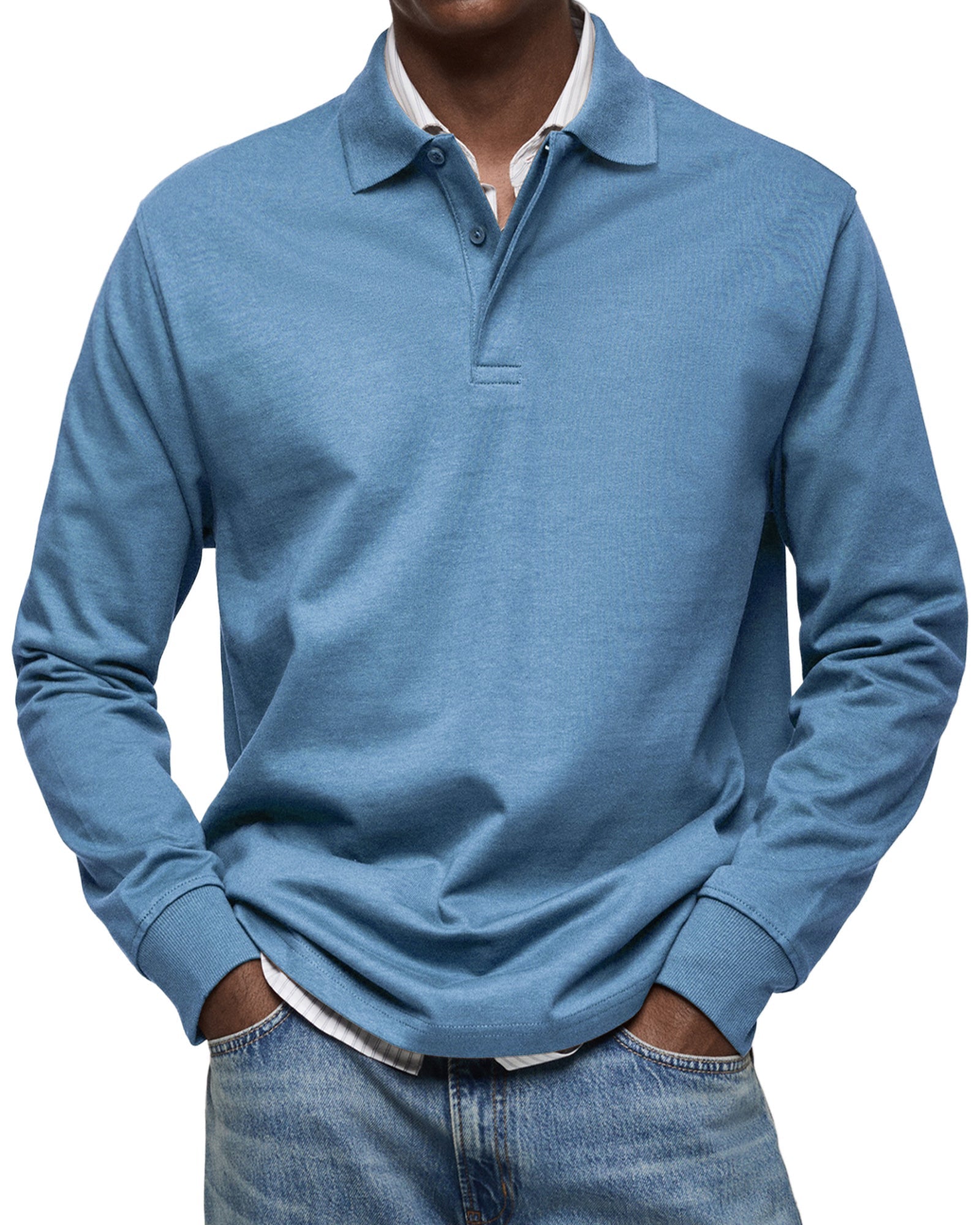 Alexandre Casual Polo a maniche lunghe