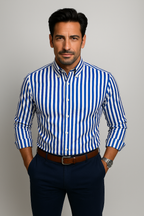 Klauf | Camicia a righe da uomo