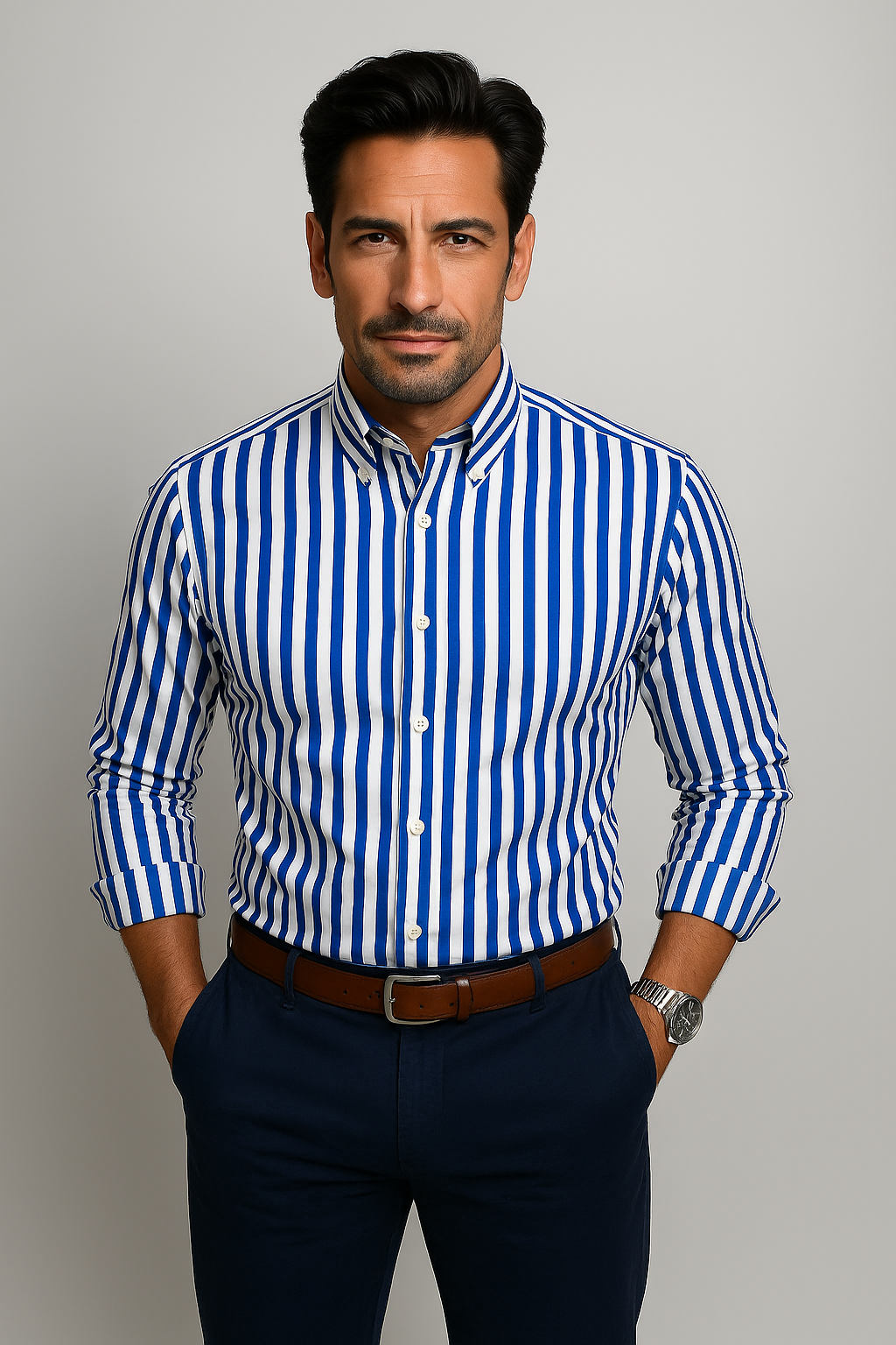 Klauf | Camicia a righe da uomo