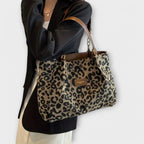 Olivia - Borsa in Tela Leopardo