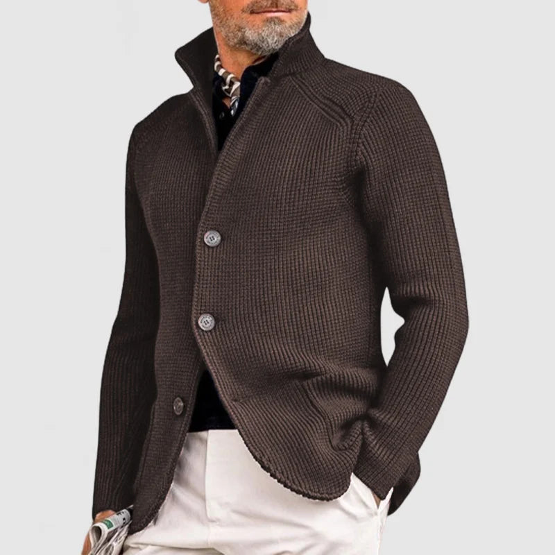 Simon | Gilet Classico In Maglia