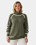 Kaylee | Pullover elegante con collo alto
