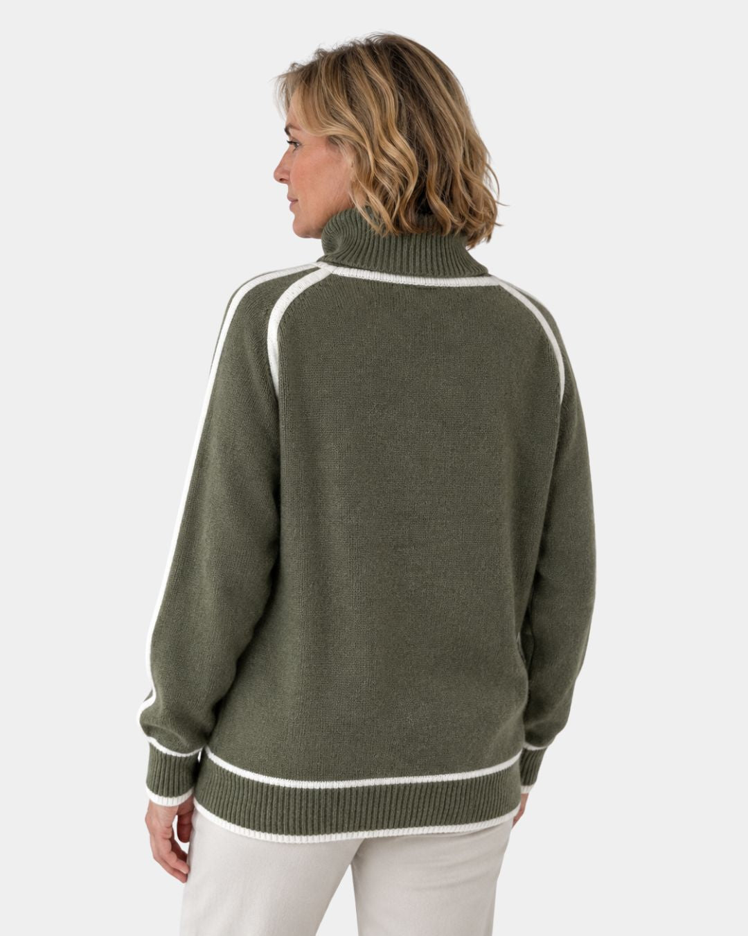 Kaylee | Pullover elegante con collo alto