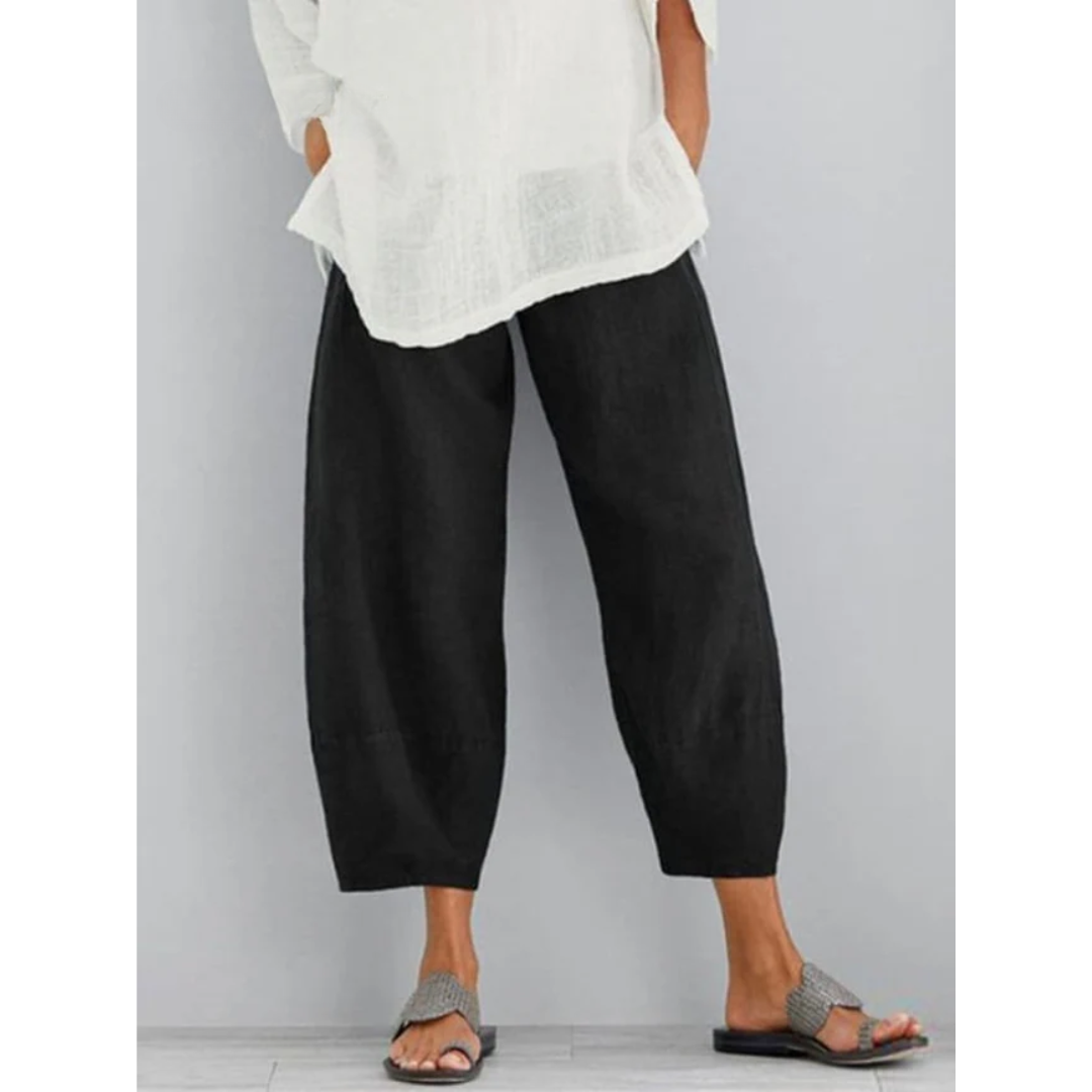 Elena™ | Pantaloni eleganti e comodi in lino