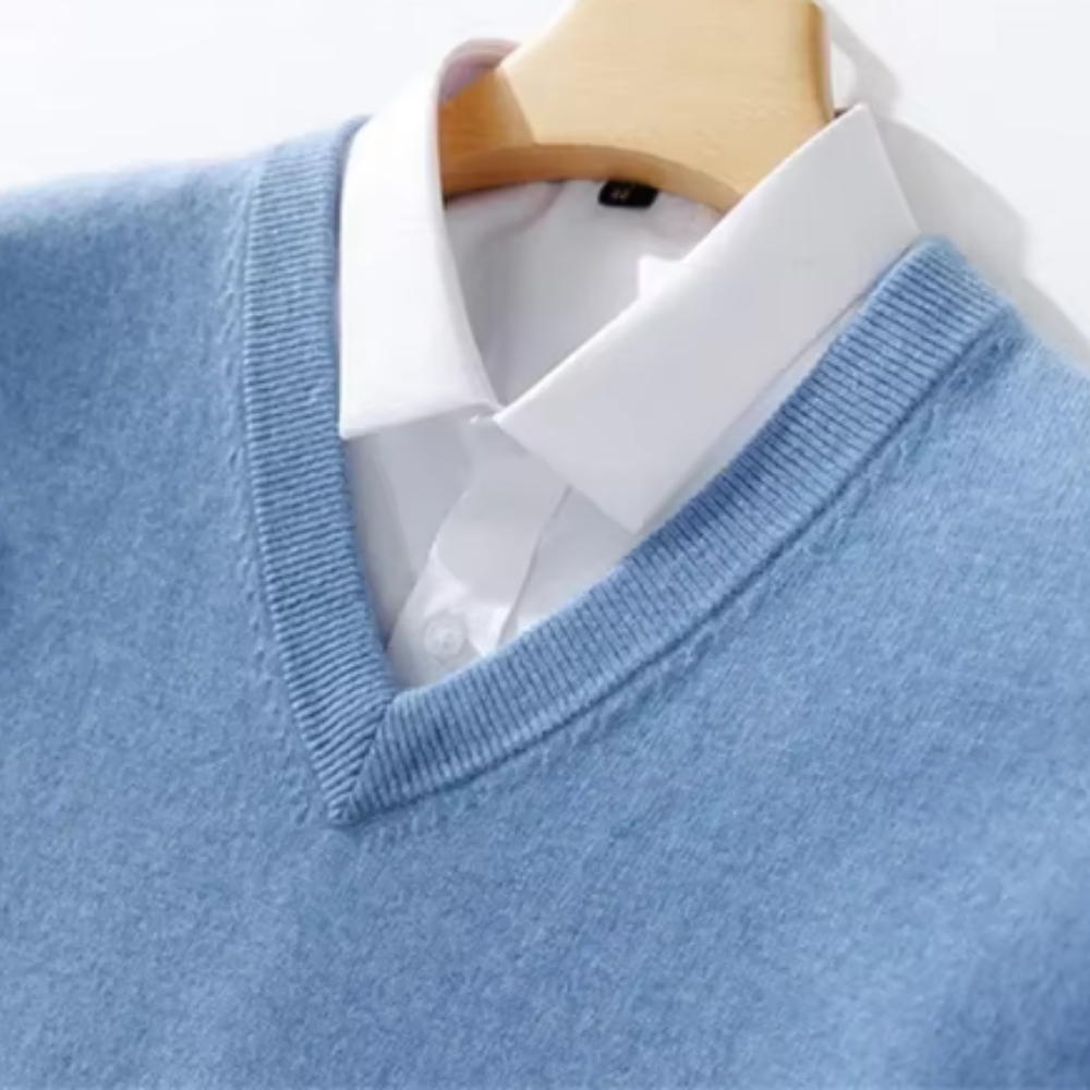 Floris | Elegante Maglione con scollo a V