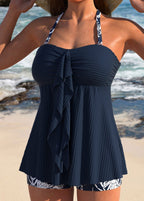 Bella | Set di costume da bagno Tankini con ruches