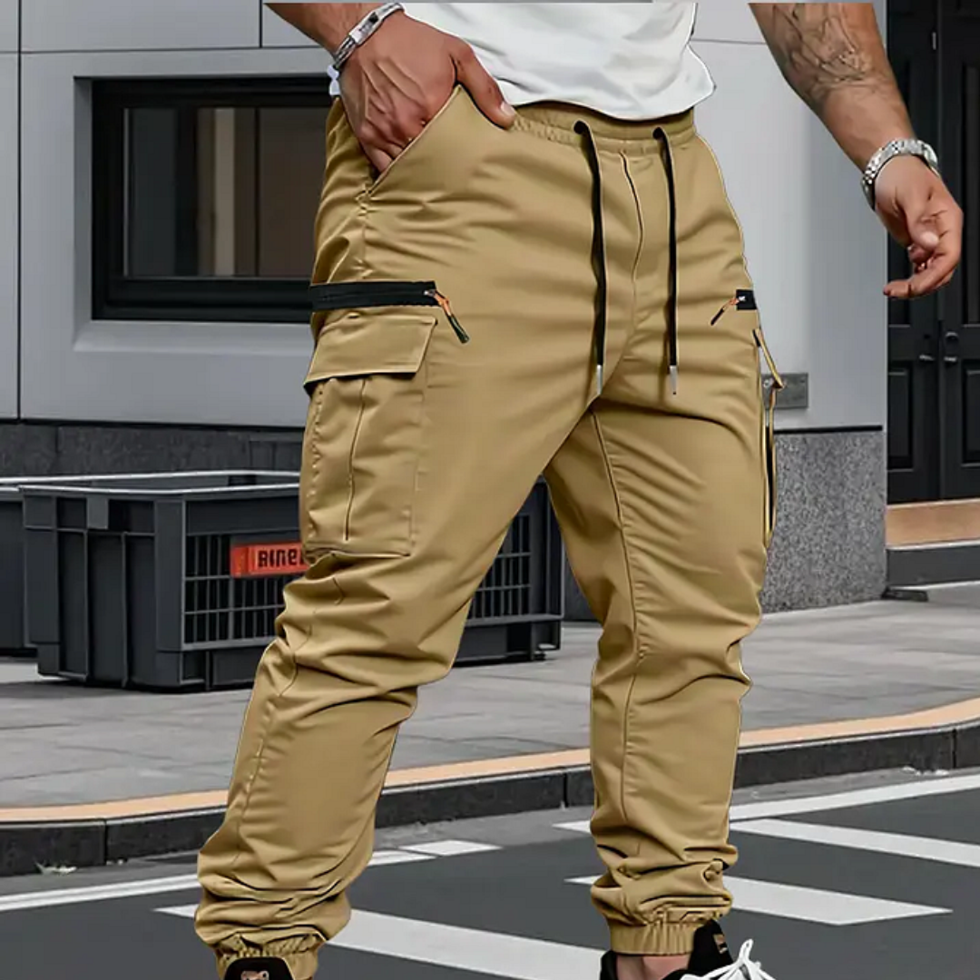 Zalecta | Pantaloni Cargo Stretch