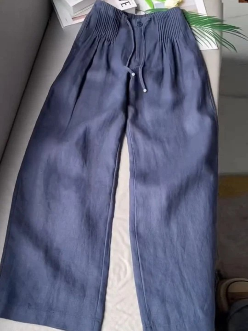 Isabelle | Pantaloni fluidi a gamba larga