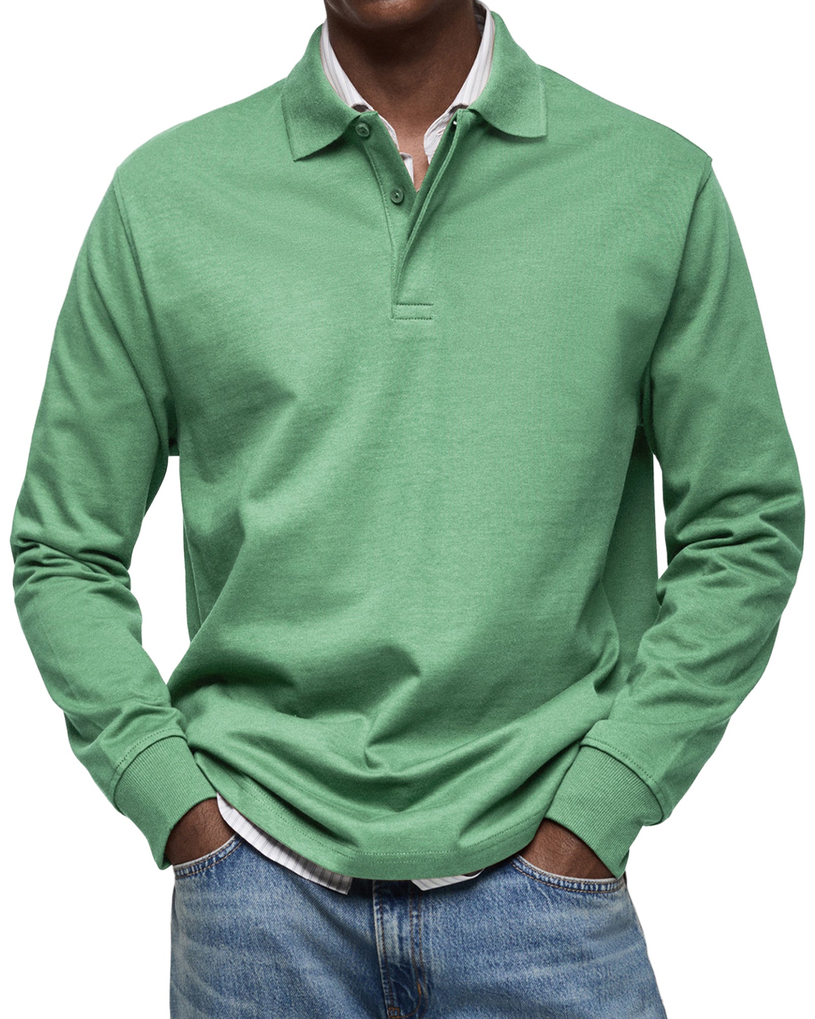 Alexandre Casual Polo a maniche lunghe