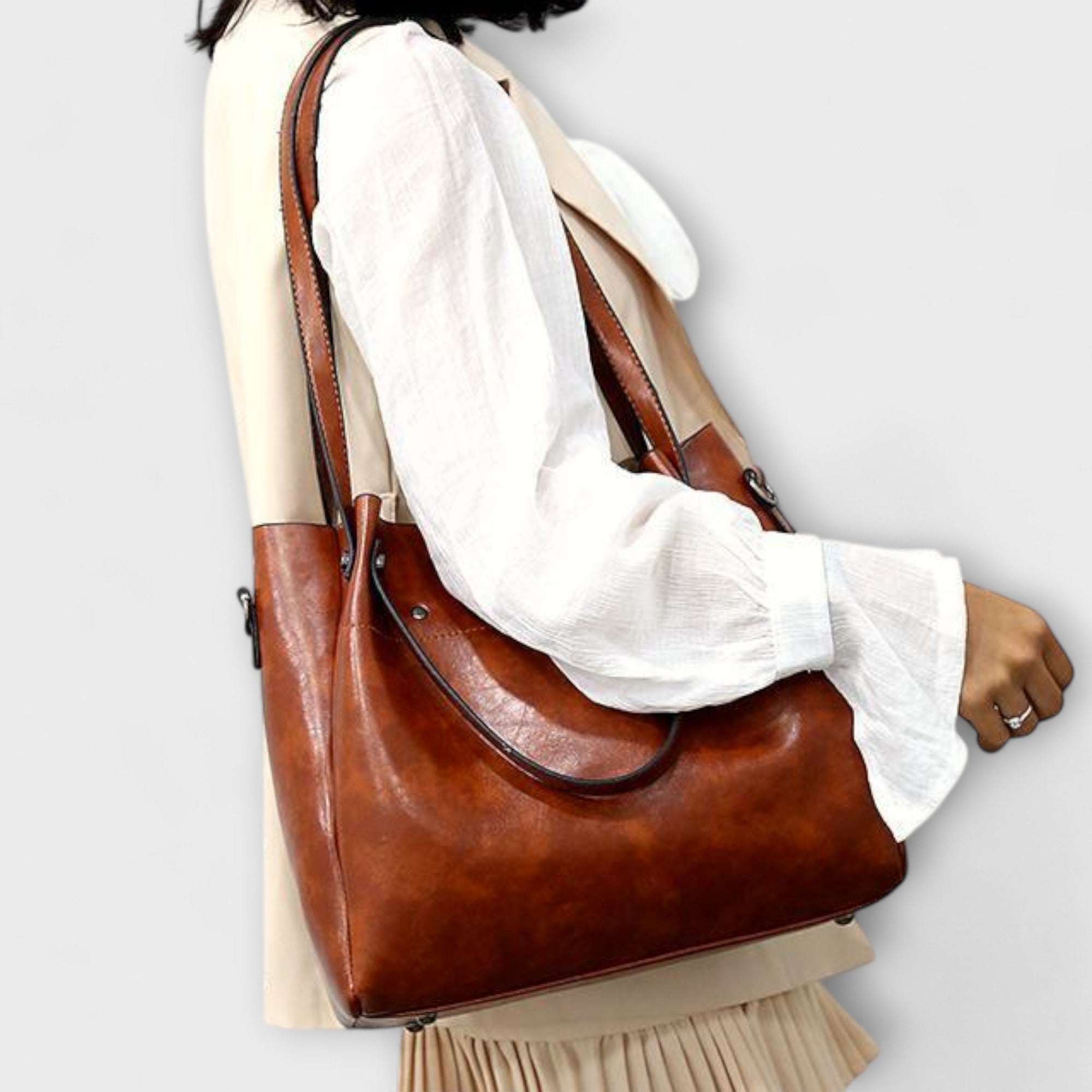 Olivia - Set di borse vintage in 4 pezzi