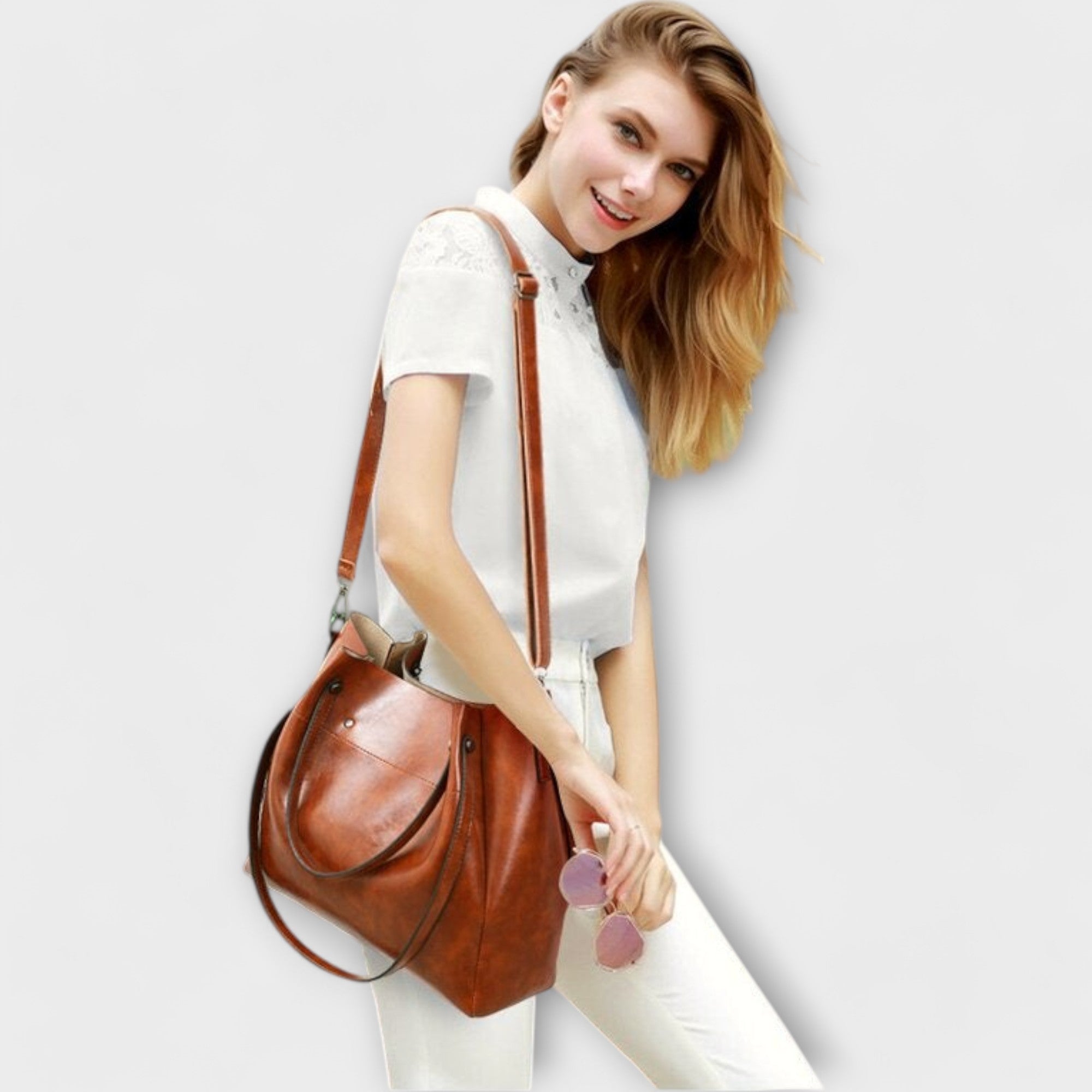 Olivia - Set di borse vintage in 4 pezzi