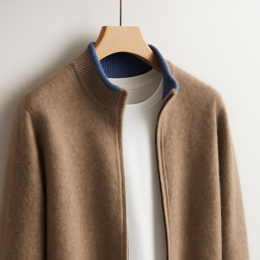 Cas | Gilet Elegante con Zip Frontale