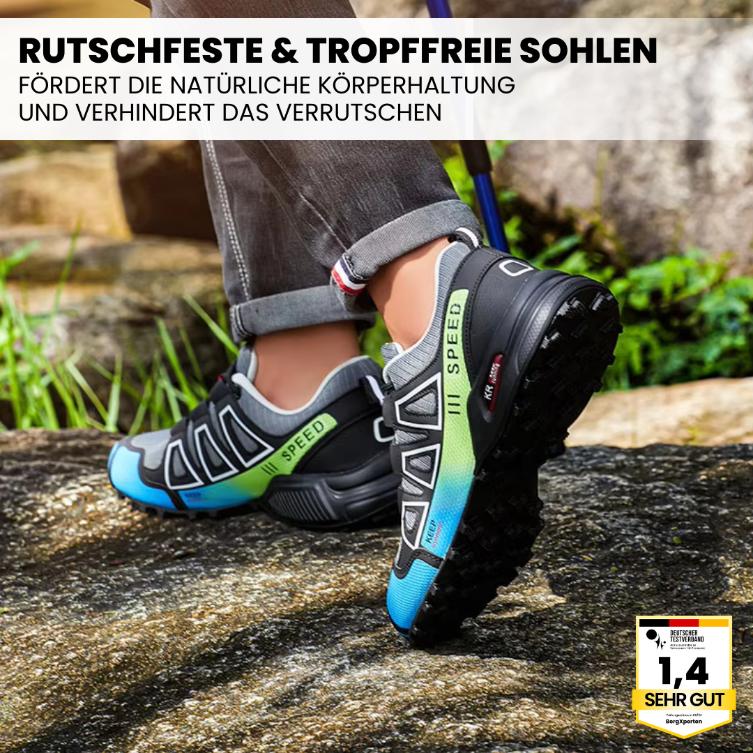 OrthoTrekking | scarpa da trekking e da escursionismo ergonomica e alleviante