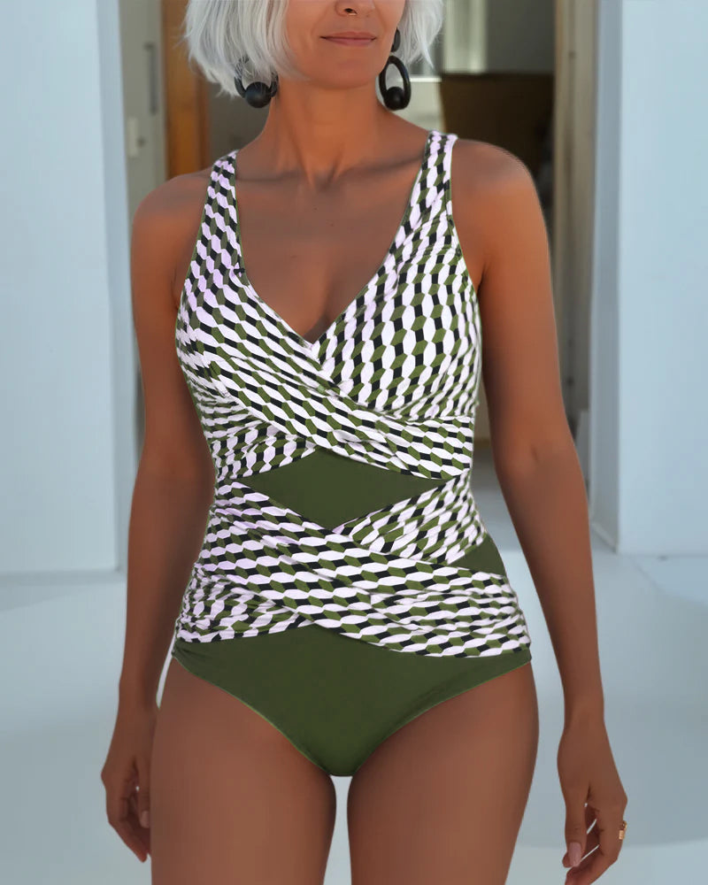 Ashley | Costume da bagno con design incrociato