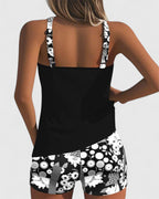 DELACROIX | Tankini Estivo Chic Marino