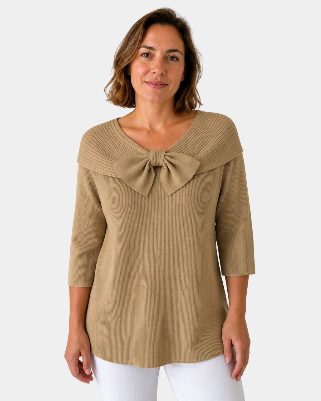 Lúa | Pull caldo e femminile con nodo