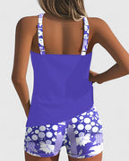 DELACROIX | Tankini Estivo Chic Marino