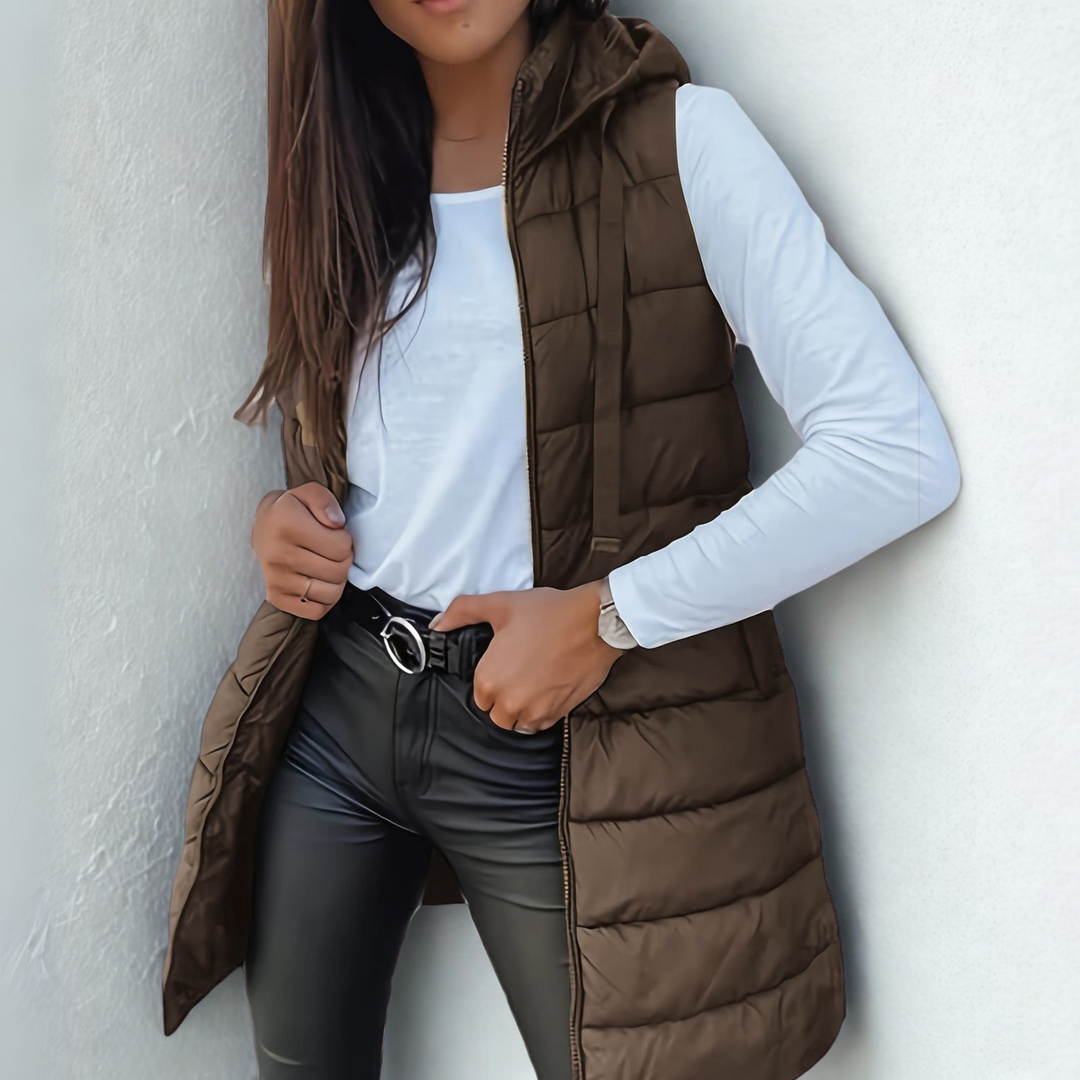 Rosemarie™| Gilet lungo da donna