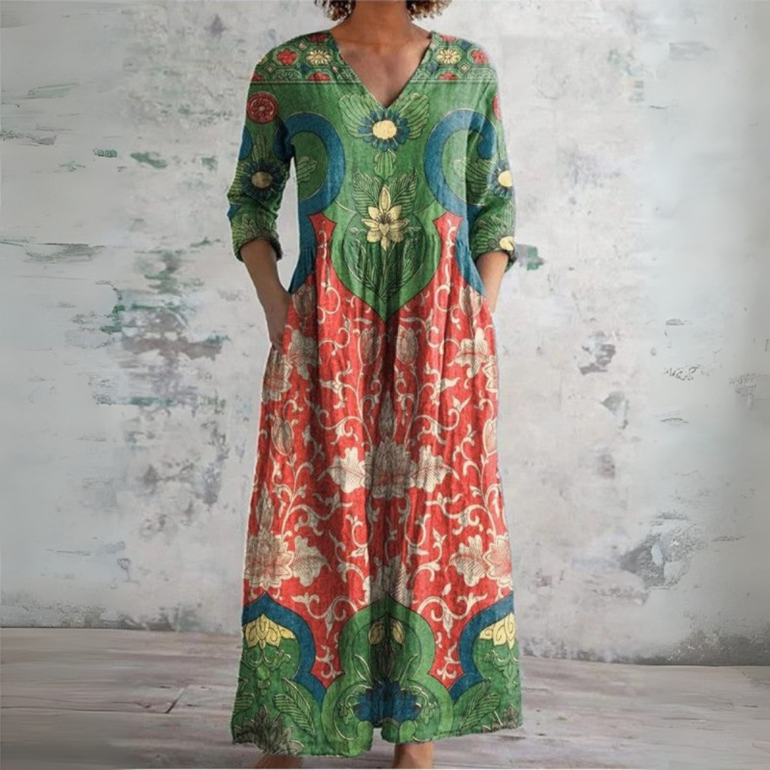 Judith | Maxi Abito Floreale Vintage