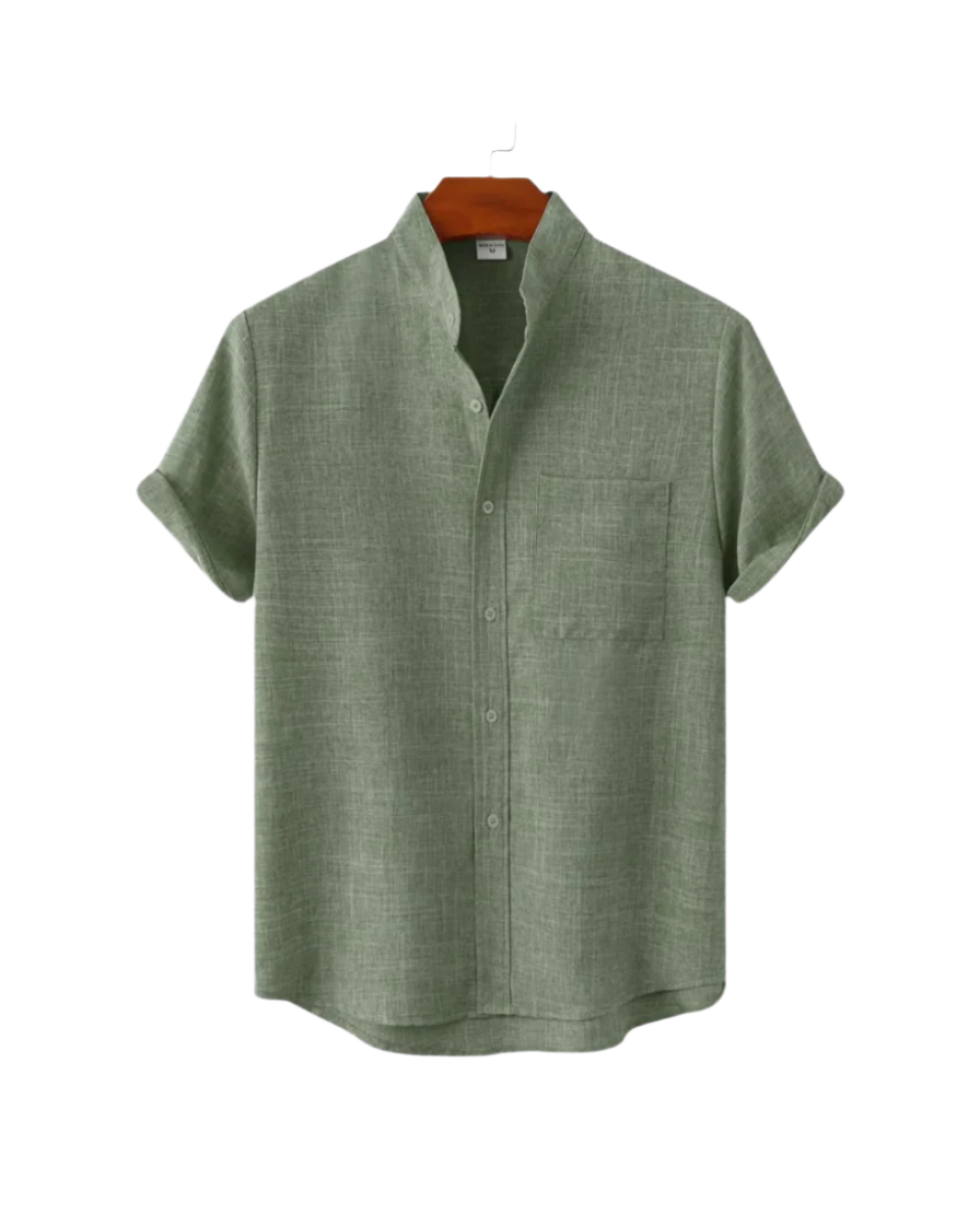Camicia di lino Venezia con maniche corte