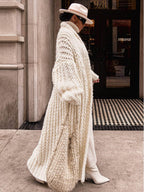 Ivory™| Cappotto in Maglia