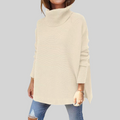 ANNELISE I Pullover Oversize con Collo Alto
