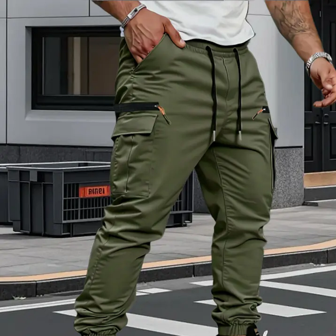 Zalecta | Pantaloni Cargo Stretch