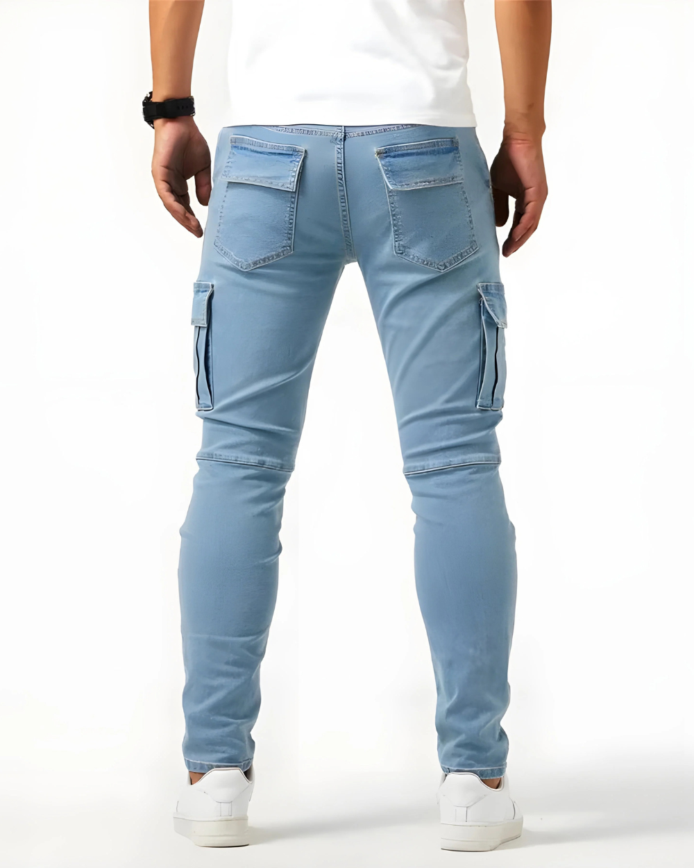 Zalecta™ Pantaloni Cargo Uomo - Pantaloni da Lavoro Elasticizzati con Molte Tasche