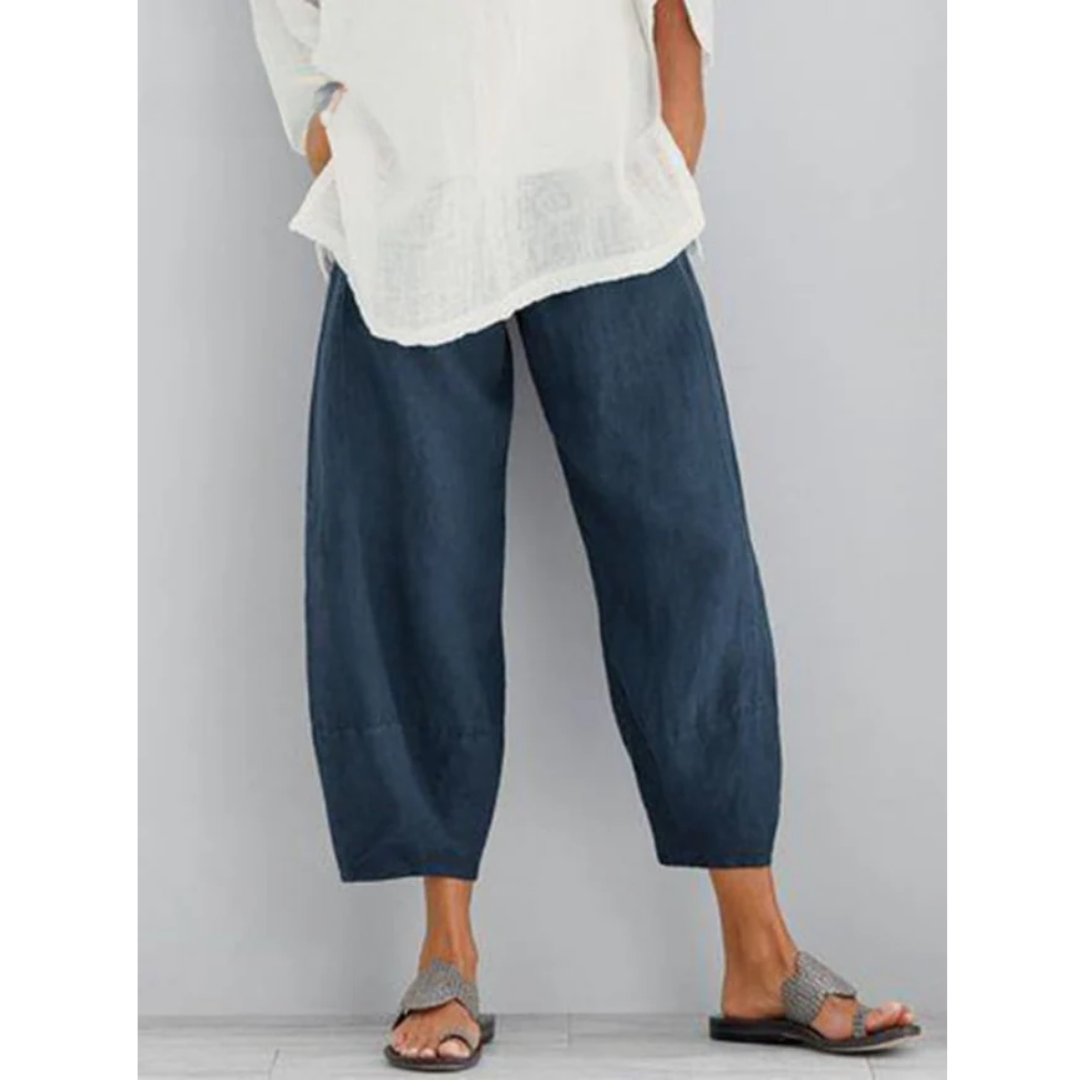 Elena™ | Pantaloni eleganti e comodi in lino