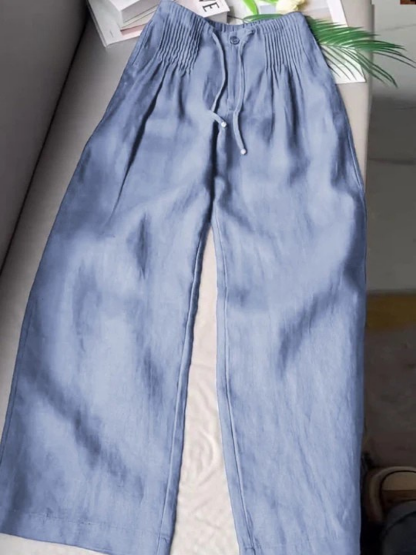 Isabelle | Pantaloni fluidi a gamba larga