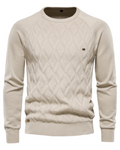 Maglione da Uomo con Design a Quadri