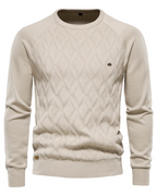 Maglione da Uomo con Design a Quadri