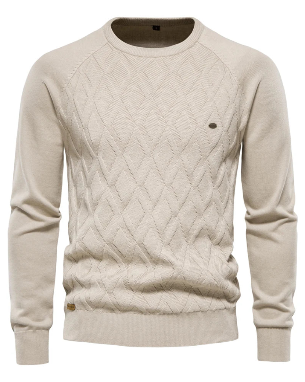 Maglione da Uomo con Design a Quadri