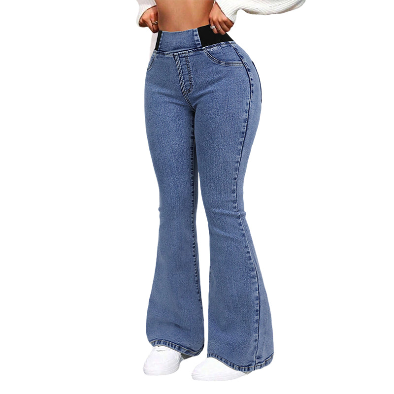 Jeans Stretch a Vita Alta da Donna