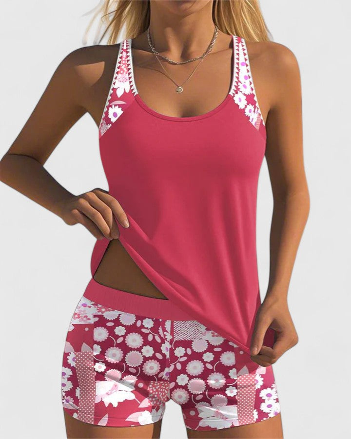 DELACROIX | Tankini Estivo Chic Marino