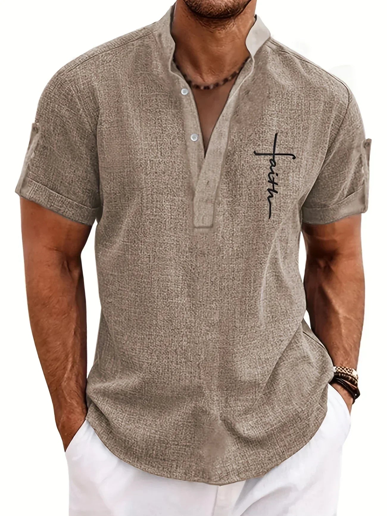 Zalecta | Polo Moderna con Collo Alzato