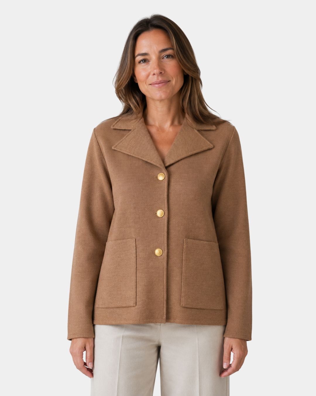 Celine | Cardigan in Maglia di Lana Merinos