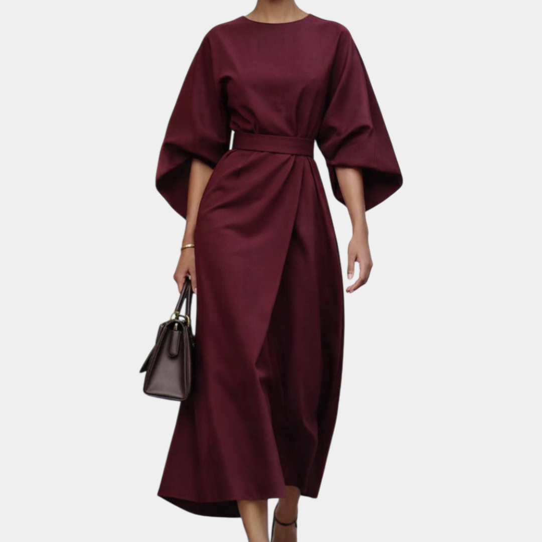Ariane | Abito Maxi con Maniche Kimono
