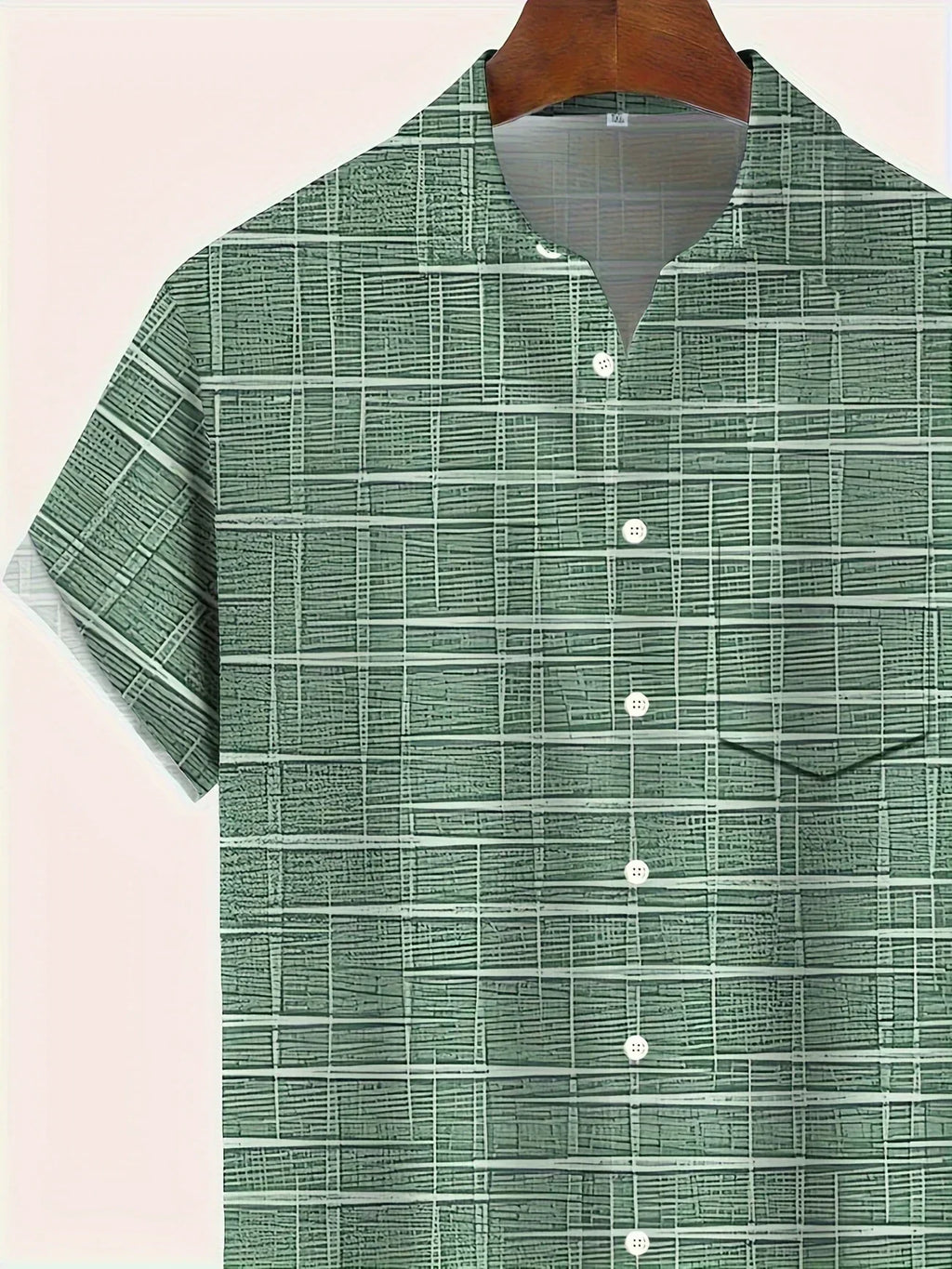 Camicia Haroyan con motivo a righe a quadri alla moda