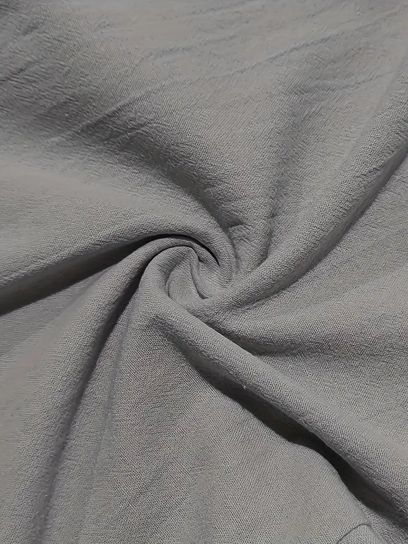 NICHOLS | PANTALONI LARGHI IN LINO CON CORDINO