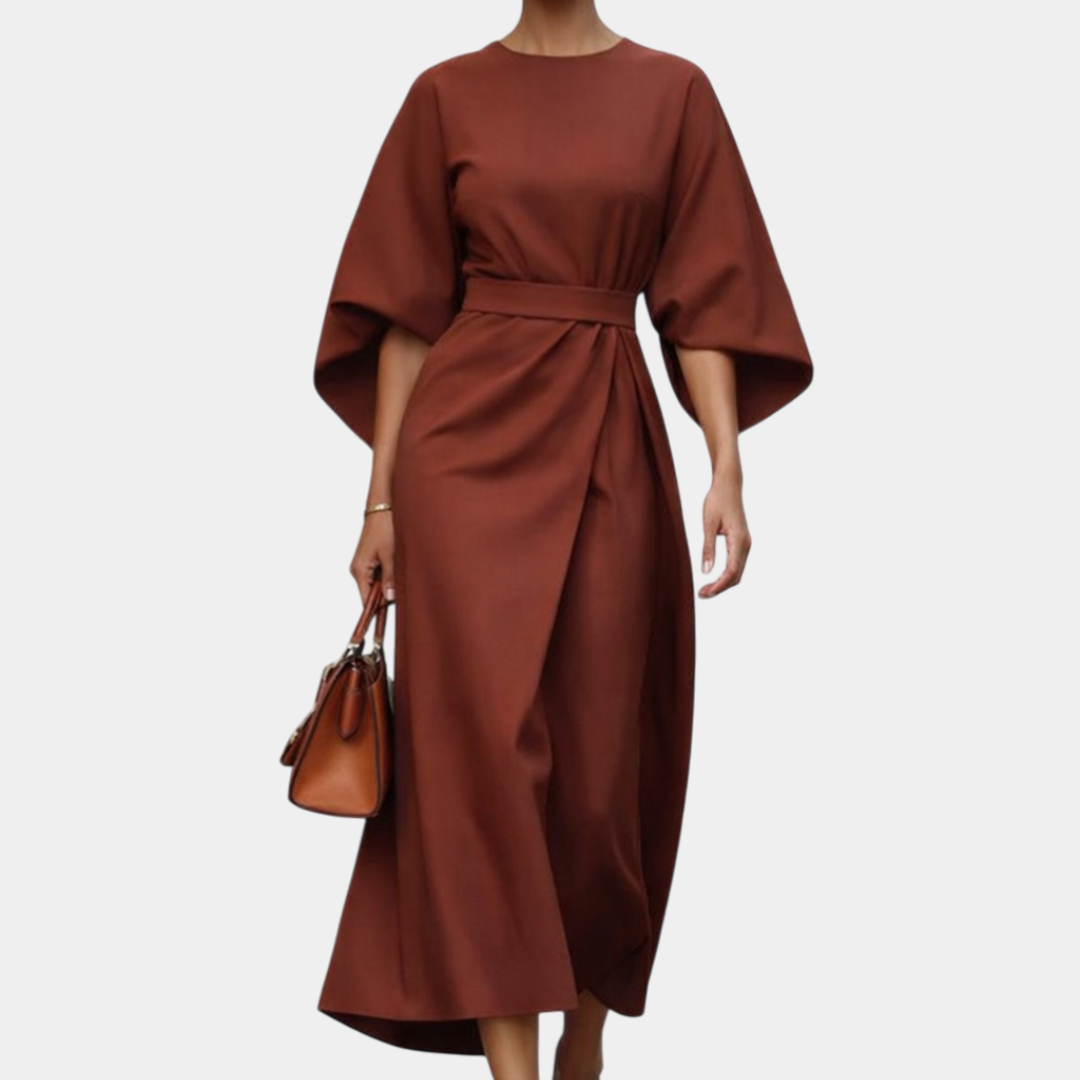 Ariane | Abito Maxi con Maniche Kimono