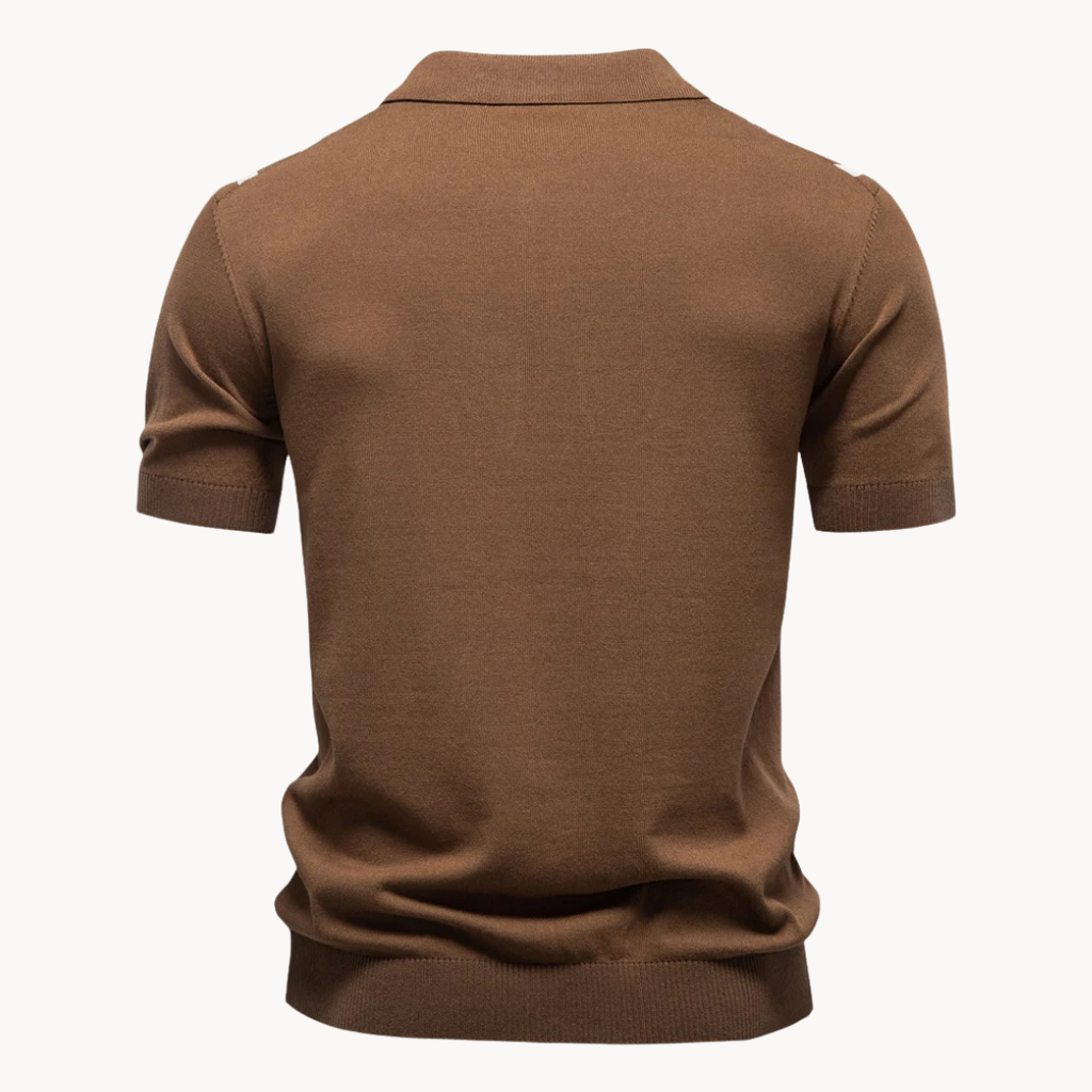 Zalecta | Polo a Righe Raffinato
