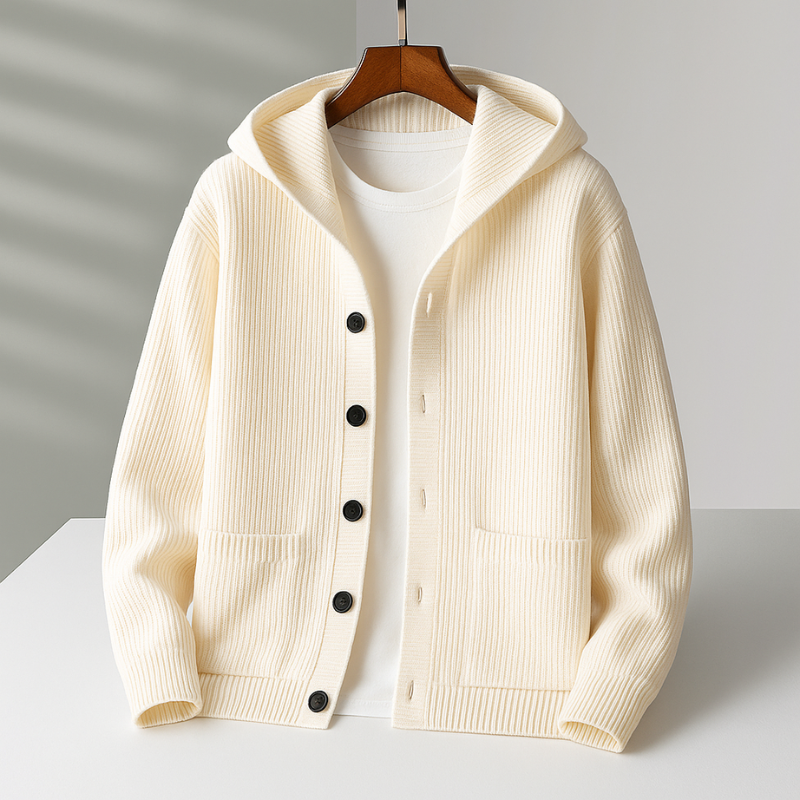 Merijn | Elegante Cardigan In Maglia