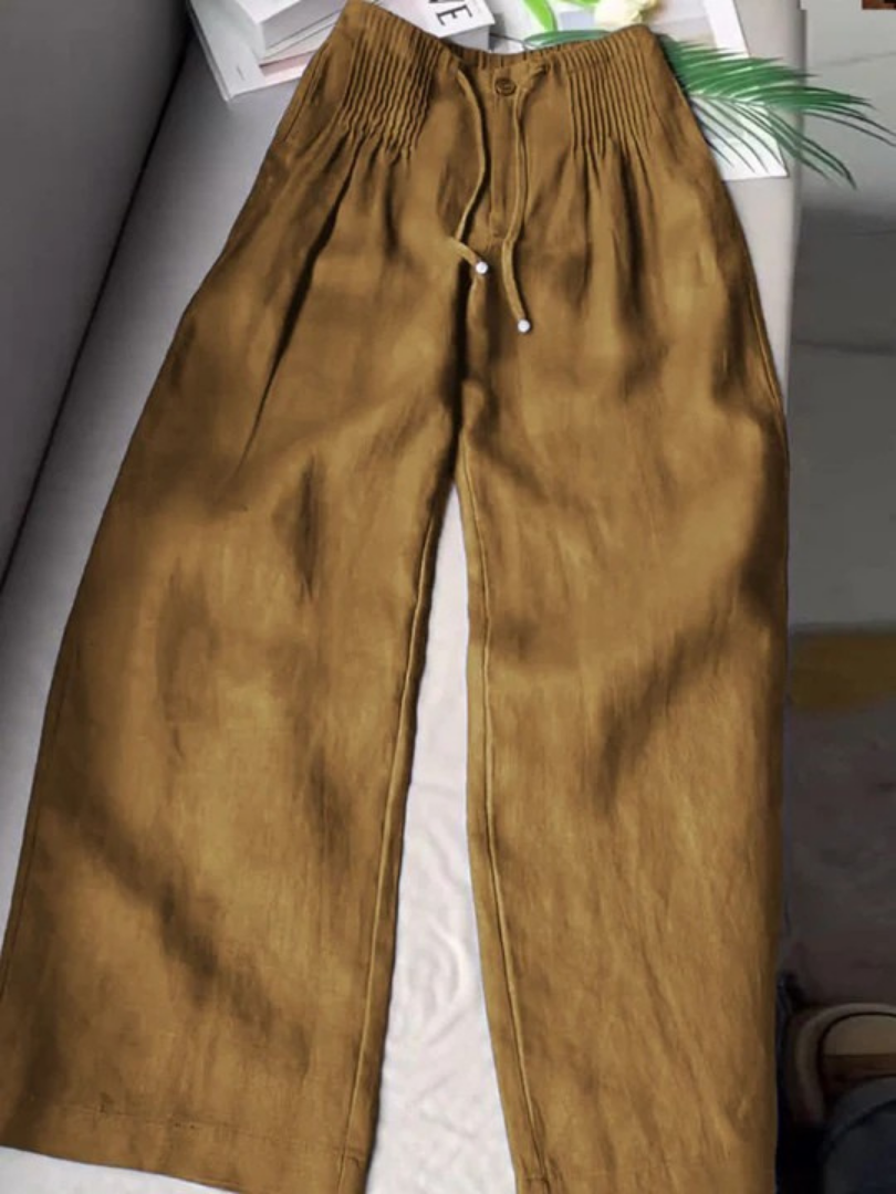 Isabelle | Pantaloni fluidi a gamba larga