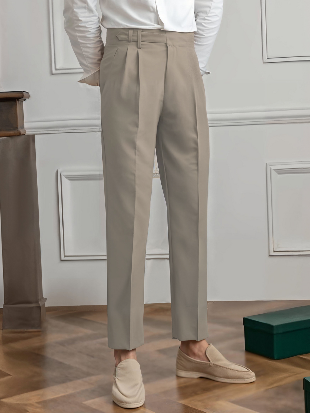 Otori: Pantaloni Plissettati Premium