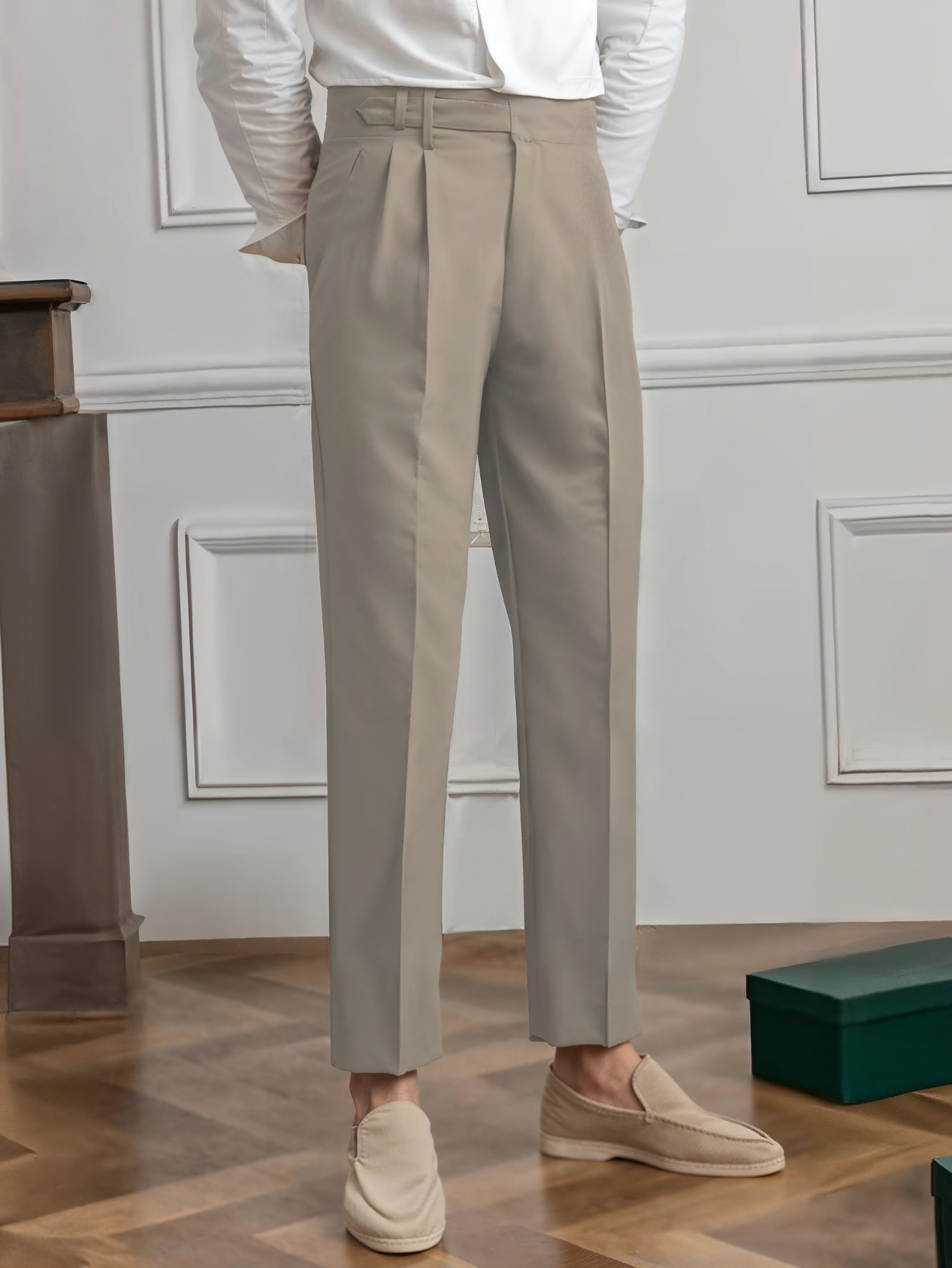 Otori: Pantaloni Plissettati Premium