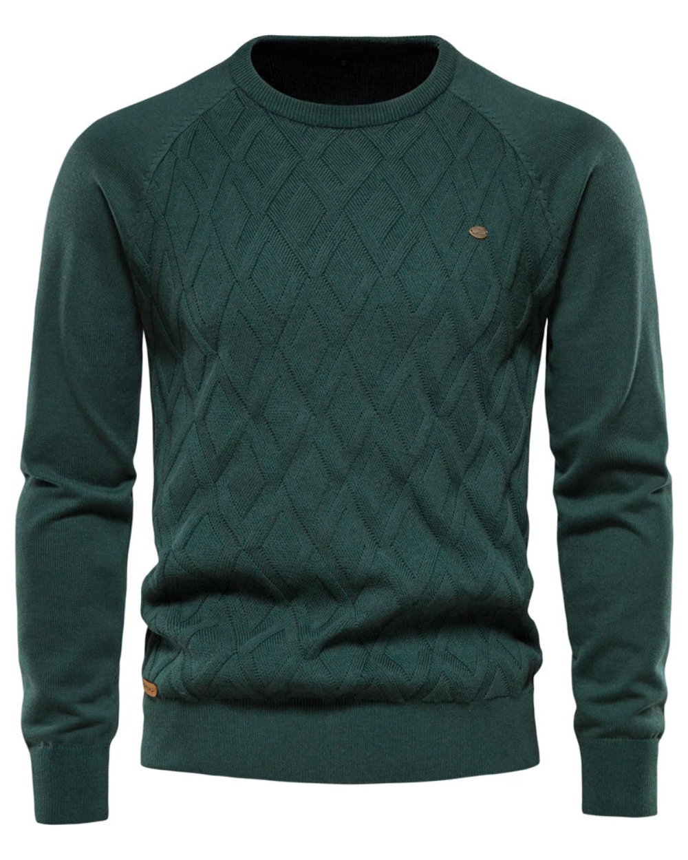 Maglione da Uomo con Design a Quadri
